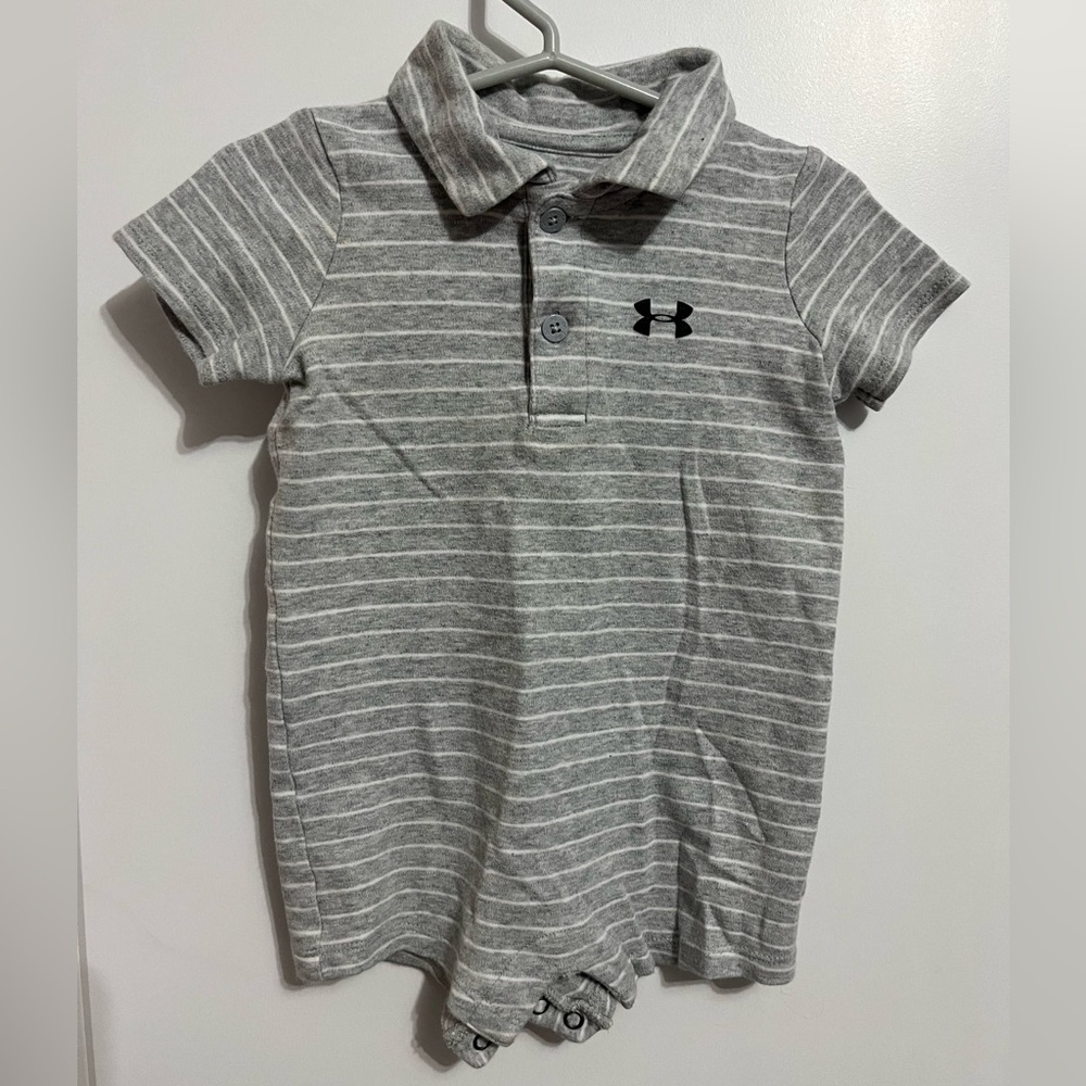 Under Armour Collared Short Onesie Size 18 months